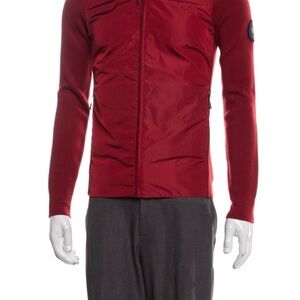 Canada Goose Men's Deep Red Lightweight Jacket